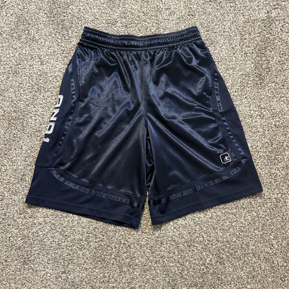 And 1 Vintage Y2K Dazzle Shorts Basketball Large Silky Baggy Shiny Shimmer And1